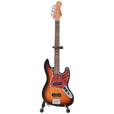 FENDER フェンダー (設立 80周年 ) - Sunburst Jazz Bass Miniature Guitar / ミニチュア楽器