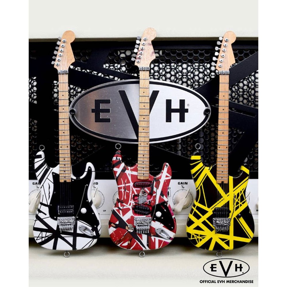 EDDIE VAN HALEN ヴァンヘイレン - EVH 3 Set / ミニチュア / ミニチュア楽器 - PGS