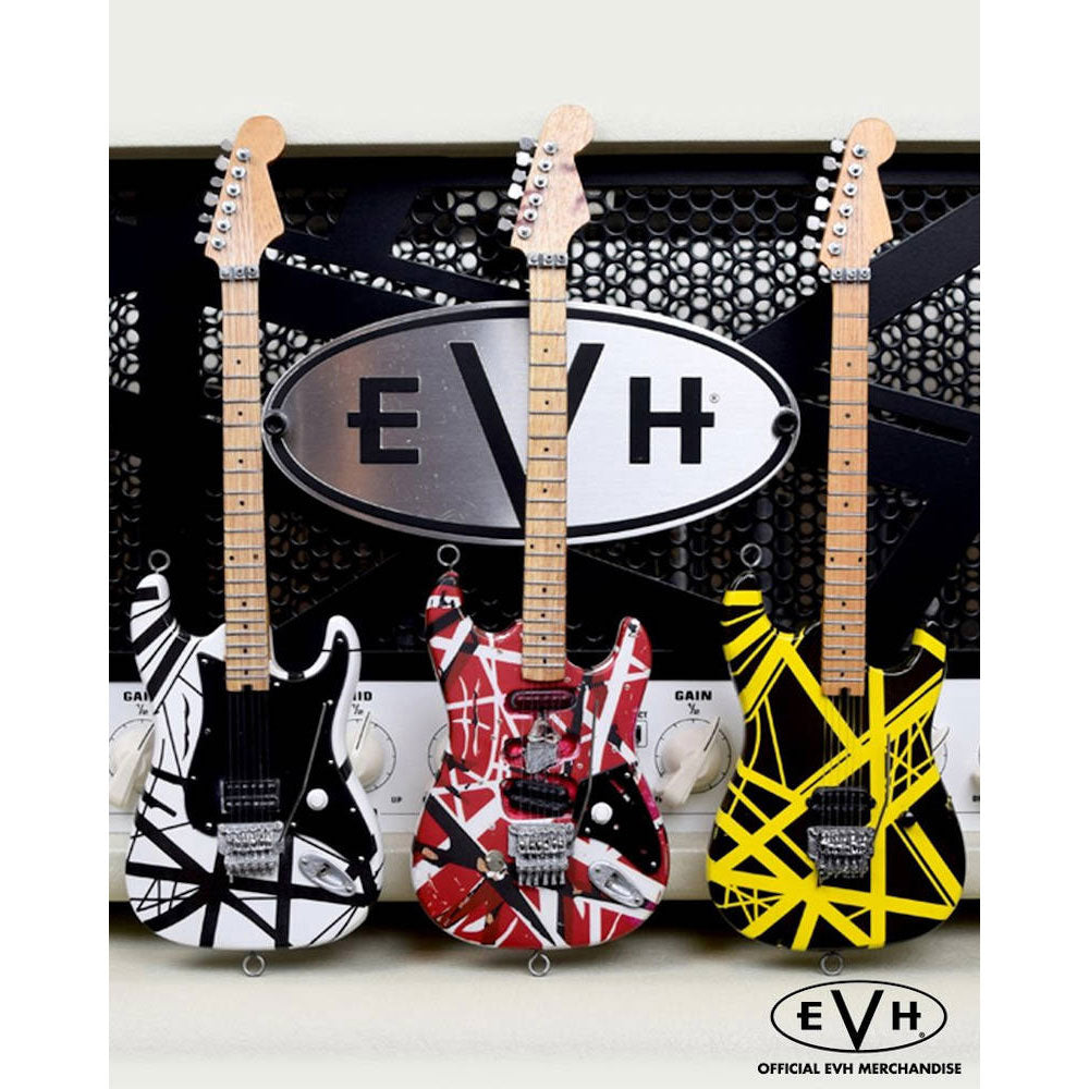 EDDIE VAN HALEN ヴァンヘイレン (エドワード生誕 70周年 ) - EVH 3 Set / ミニチュア / ミニチュア楽器 【公式 / オフィシャル】