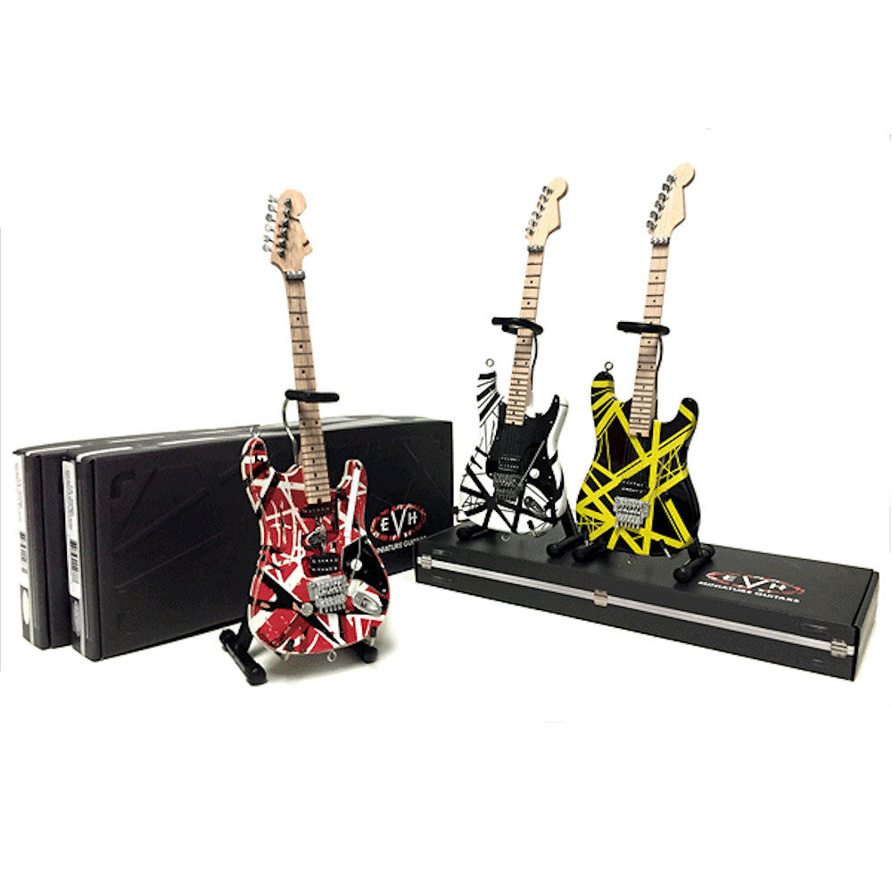 EDDIE VAN HALEN ヴァンヘイレン (エドワード生誕 70周年 ) - EVH 3 Set / ミニチュア / ミニチュア楽器 【公式 / オフィシャル】