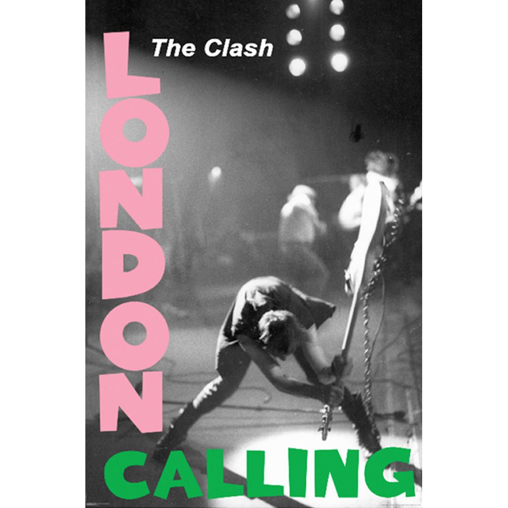 THE CLASH クラッシュ (結成 50周年 ) - London Calling / ポスター - PGS