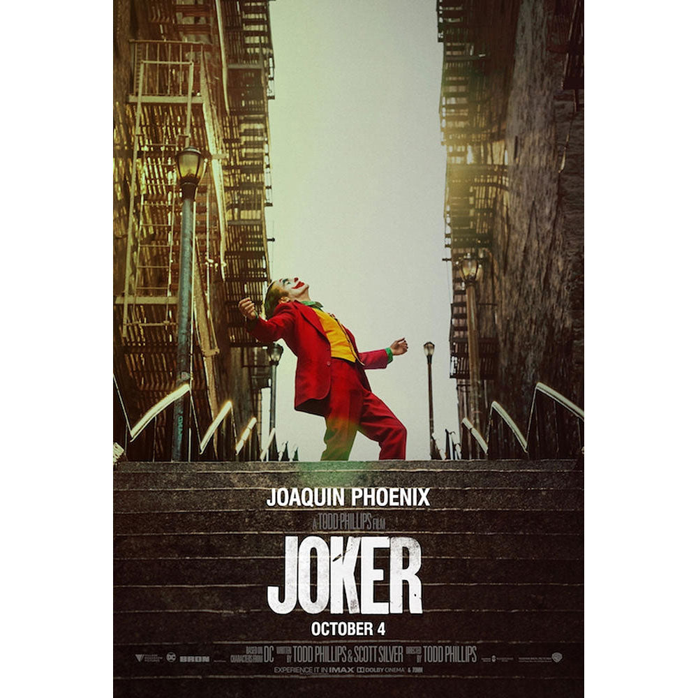 DC COMICS DCコミックス - JOKER 2019 Steps / ポスター 【公式 / オフィシャル】