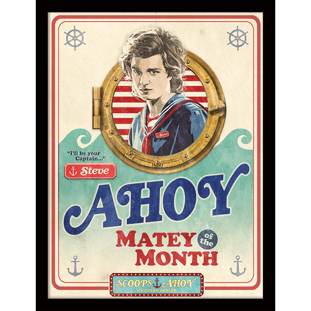 STRANGER THINGS ストレンジャー・シングス (シーズン5 2025年配信決定 ) - Matey of the Month / インテリア額 【公式 / オフィシャル】