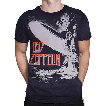 LED ZEPPELIN レッドツェッペリン (公式 映画公開 記念 ) - EXPLODING / タイダイ / Tシャツ / メンズ 【公式 / オフィシャル】