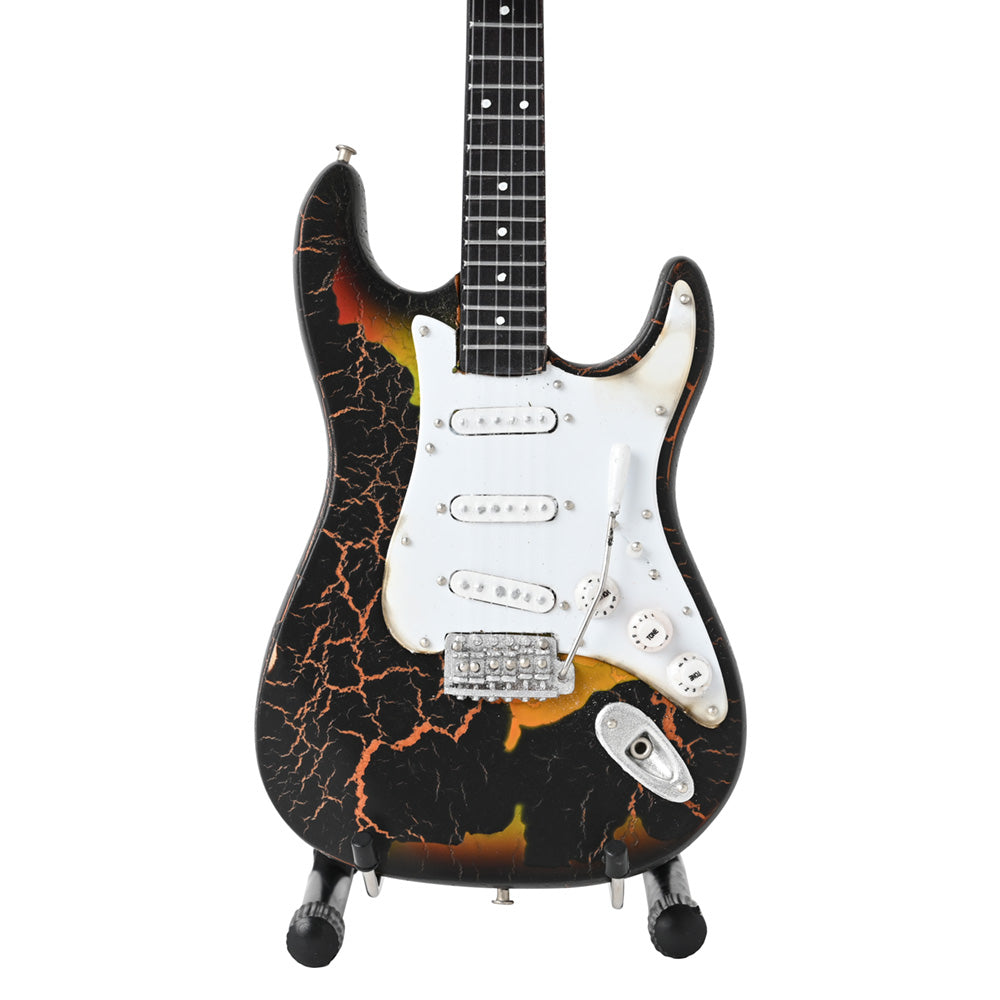 
                  
                    FENDER (80th Anniversary) - Burnt Fender Stratocaster Signature / Miniature Instrument
                  
                