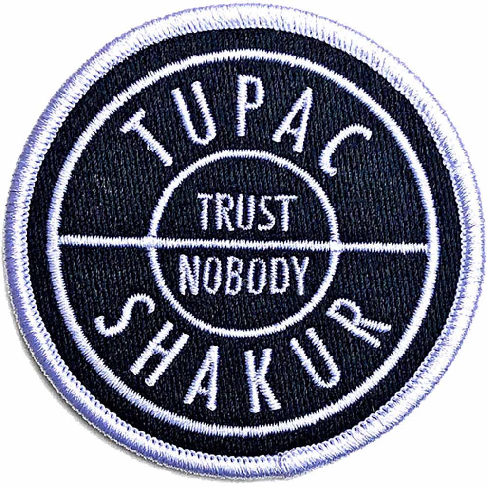 2PAC 2パック - Trust / ワッペン 【公式 / オフィシャル】