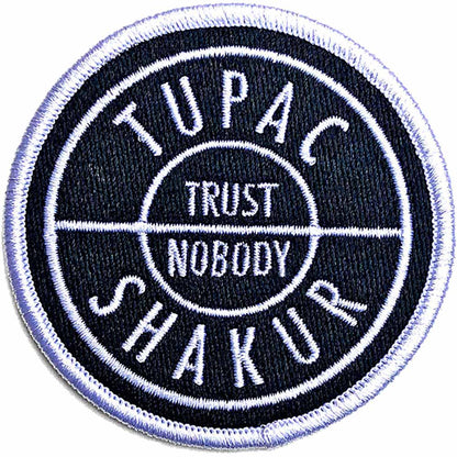 2PAC 2パック - Trust / ワッペン 【公式 / オフィシャル】
