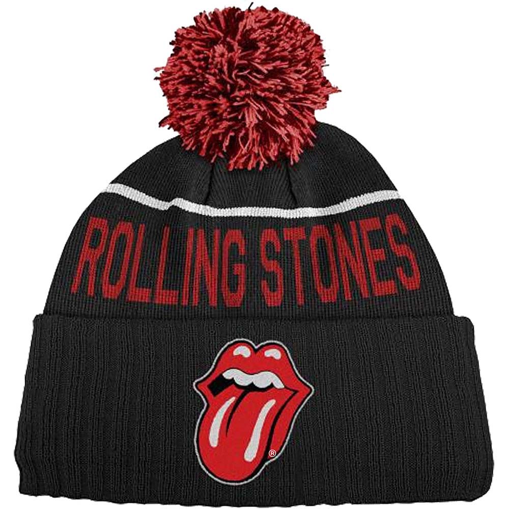 ROLLING STONES ローリングストーンズ (来日 35周年 記念 ) - Classic Tongue / ビーニー 【公式 / オフィシャル】