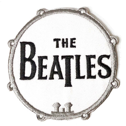THE BEATLES ビートルズ (結成 65周年 ) - Drum Logo / ワッペン 【公式 / オフィシャル】