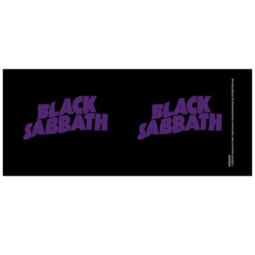 BLACK SABBATH ブラックサバス (OZZY OSBOURNE 追悼 ) - MOR Logo / Black / マグカップ 【公式 / オフィシャル】