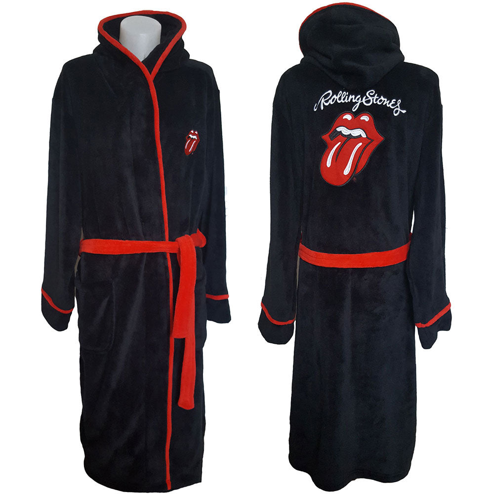 ROLLING STONES ローリングストーンズ (来日 35周年 記念 ) - Classic Tongue / バスローブ / メンズ 【公式 / オフィシャル】