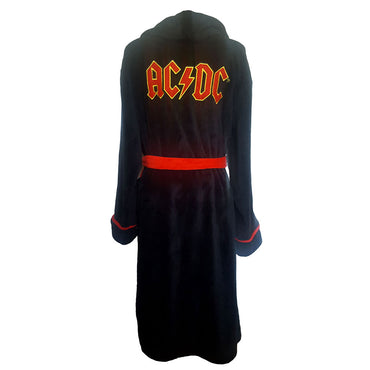 AC/DC エーシーディーシー (Back in Black 45周年 ) - Logo / バスローブ / メンズ