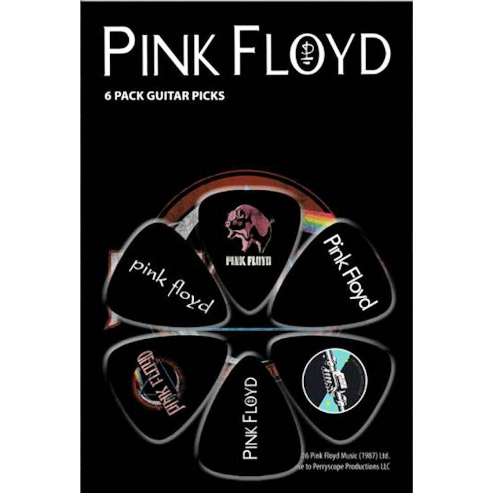 PINK FLOYD - Guitar Picks 6枚セット