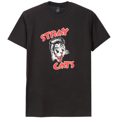 STRAY CATS ストレイキャッツ (北米ツアー 決定！ ) - CAT HEAD LOGO / Tシャツ / メンズ 【公式 / オフィシャル】