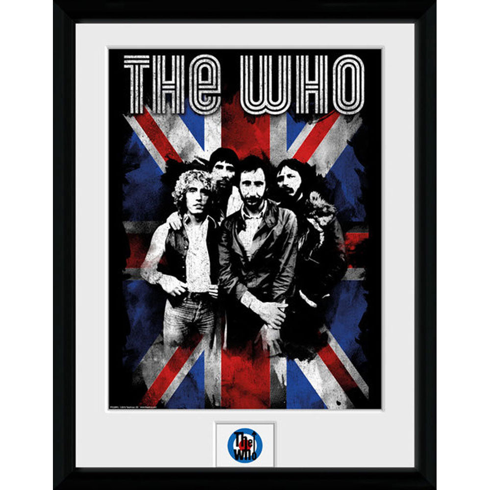 THE WHO ザ・フー (デビュー 60周年 ) - UNION JACK / インテリア額 【公式 / オフィシャル】