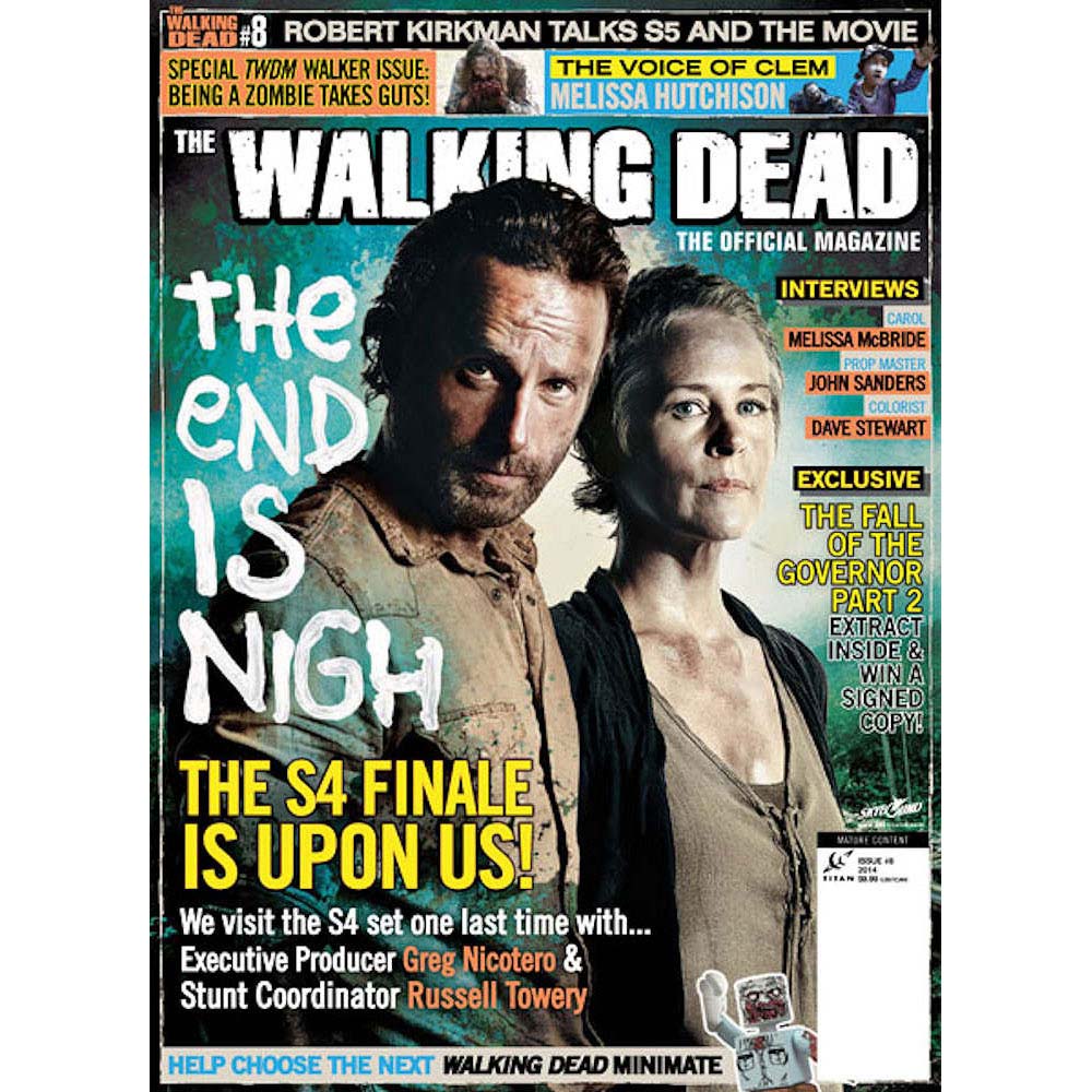 WALKING DEAD - (放送 15周年 ) - The Official Magazine #8 / 洋書