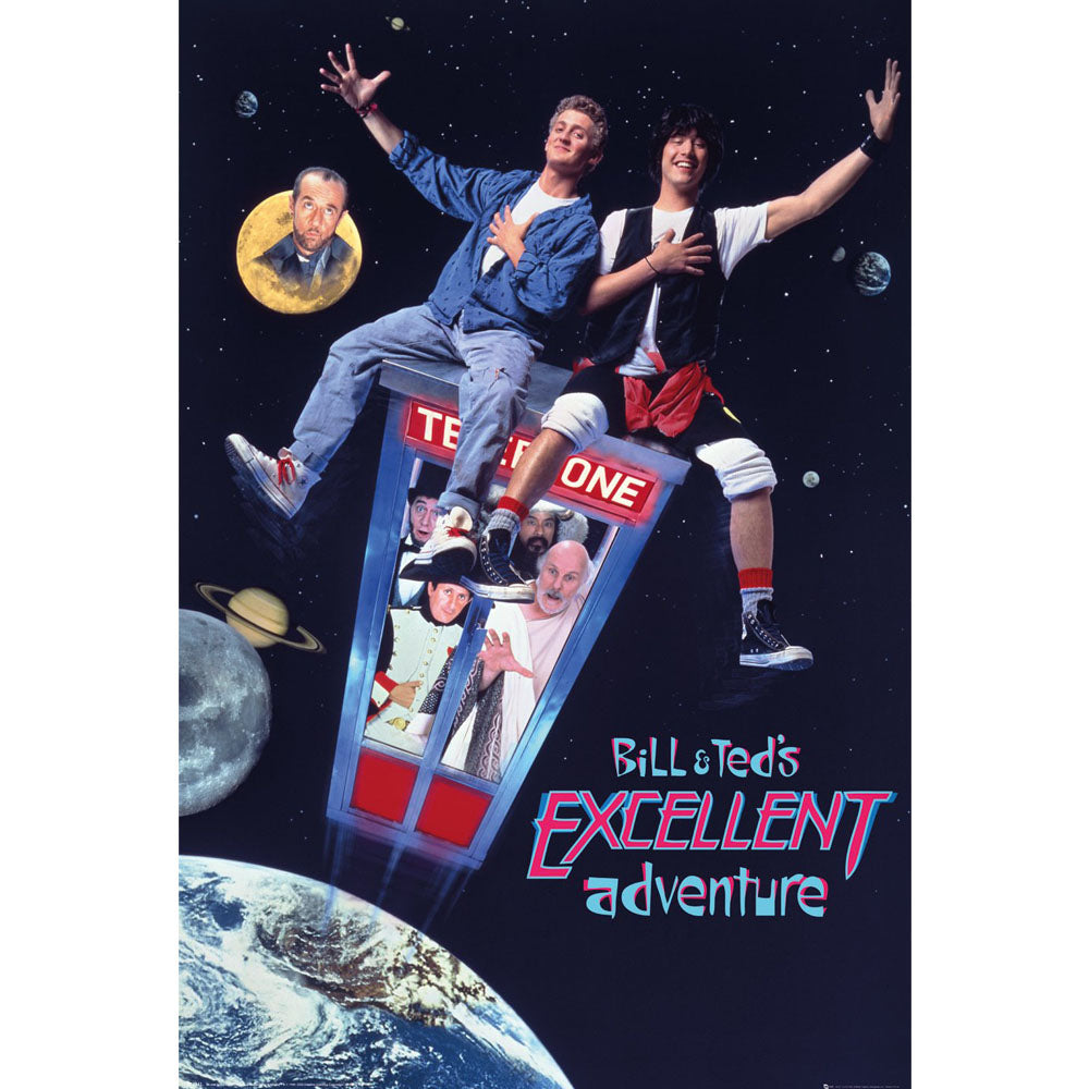 BILL & TED ビルとテッド - Excellent Adventure / ポスター 【公式 / オフィシャル】