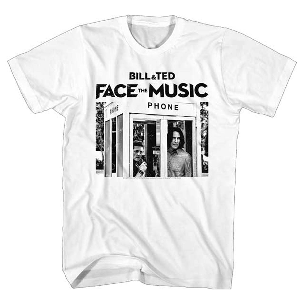 【廃番ラスト販売/特別価格】BILL & TED ビルとテッド - PHONE BOOTH / Tシャツ / メンズ 【公式 / オフィシャル】