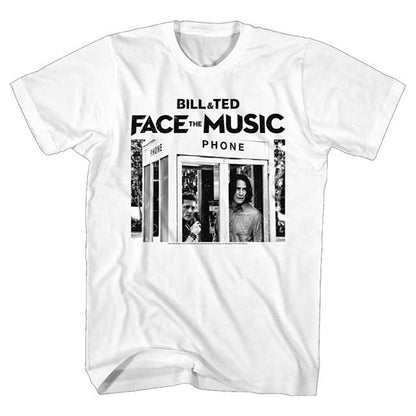 【廃番ラスト販売/特別価格】BILL & TED ビルとテッド - PHONE BOOTH / Tシャツ / メンズ 【公式 / オフィシャル】