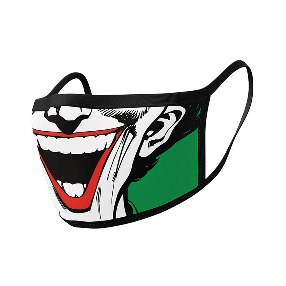 【廃番ラスト販売/特別価格】DC COMICS DCコミックス (ジョーカー 生誕 80周年 ) - Joker Face 2枚セット / ファッション・マスク 【公式 / オフィシャル】