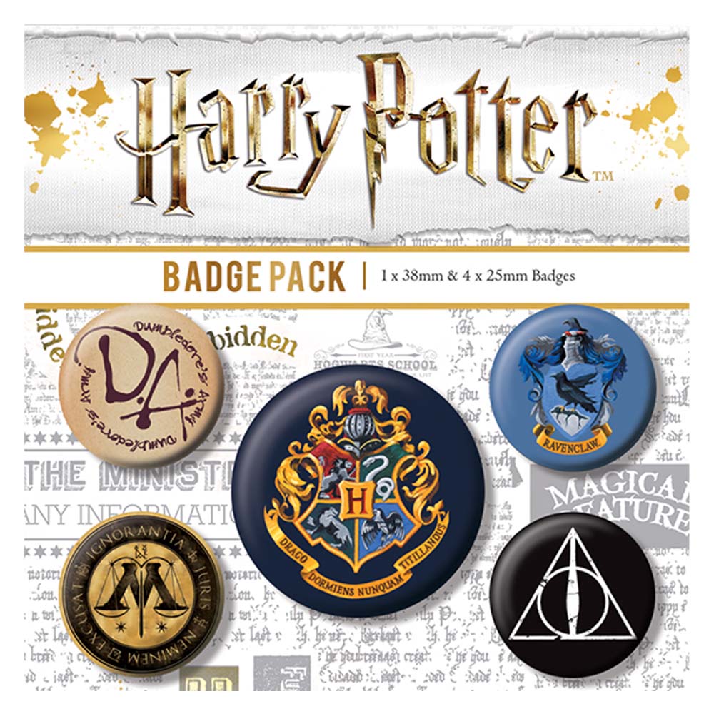 HARRY POTTER ハリーポッター (2027年 ドラマ放送決定 ) - Hogwarts / バッジ 【公式 / オフィシャル】
