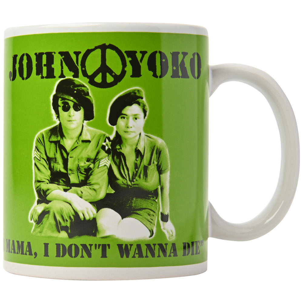 JOHN LENNON ジョンレノン (生誕 85年 ) - I DON'T WANNA BE A SOLDIER / マグカップ 【公式 / オフィシャル】