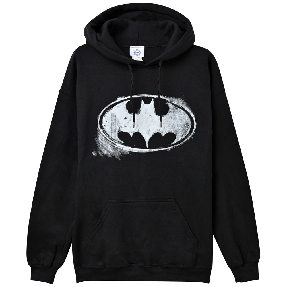 BATMAN バットマン - MONO DISTRESSED LOGO / ヴィンテージ / パーカー