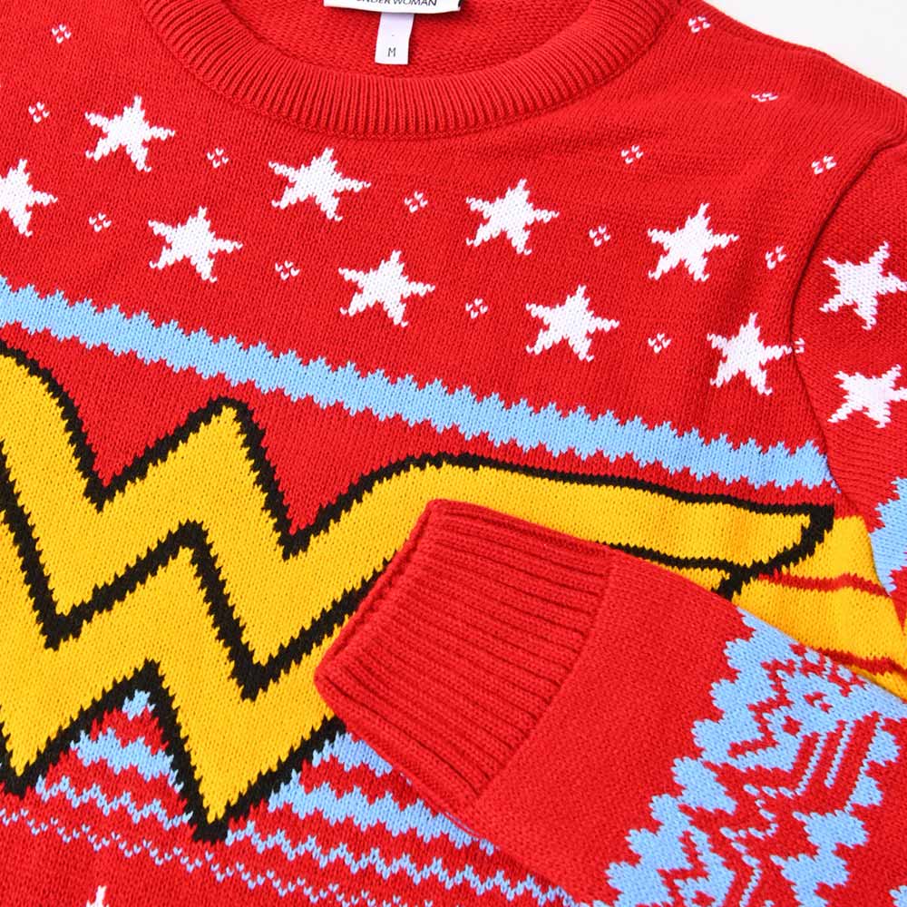 WONDER WOMAN - Logo Star / Sweater / Men's