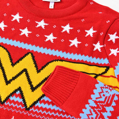 WONDER WOMAN - Logo Star / Sweater / Men's