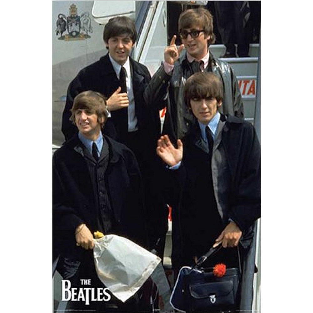 THE BEATLES ビートルズ (結成 65周年 ) - Plane / ポスター 【公式 / オフィシャル】