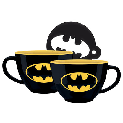 BATMAN バットマン - Symbol （ 22oz）/ カプチーノ / マグカップ 【公式 / オフィシャル】