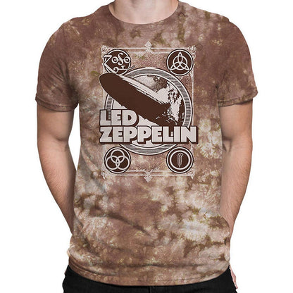 LED ZEPPELIN レッドツェッペリン (公式 映画公開 記念 ) - Poster / タイダイ / Tシャツ / メンズ 【公式 / オフィシャル】
