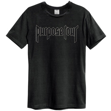 JUSTIN BIEBER ジャスティンビーバー - WORLD TOUR 2017 / Amplified（ ブランド ） / レア / バックプリントあり / Tシャツ / メンズ