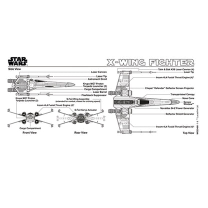 STAR WARS スターウォーズ - X-Wing Fighter Sketch / マグカップ