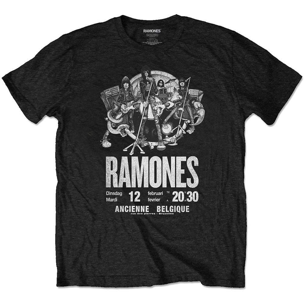 RAMONES ラモーンズ - Belgique / ECO-TEE / Tシャツ / メンズ 【公式 / オフィシャル】