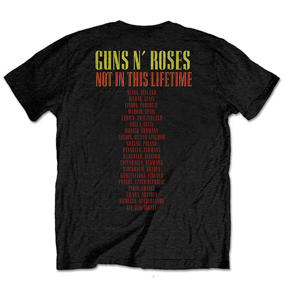 
                  
                    GUNS N ROSES ガンズアンドローゼズ (5月 来日 記念 ) - Pistols & Roses / バックプリントあり / Tシャツ / メンズ 【公式 / オフィシャル】
                  
                
