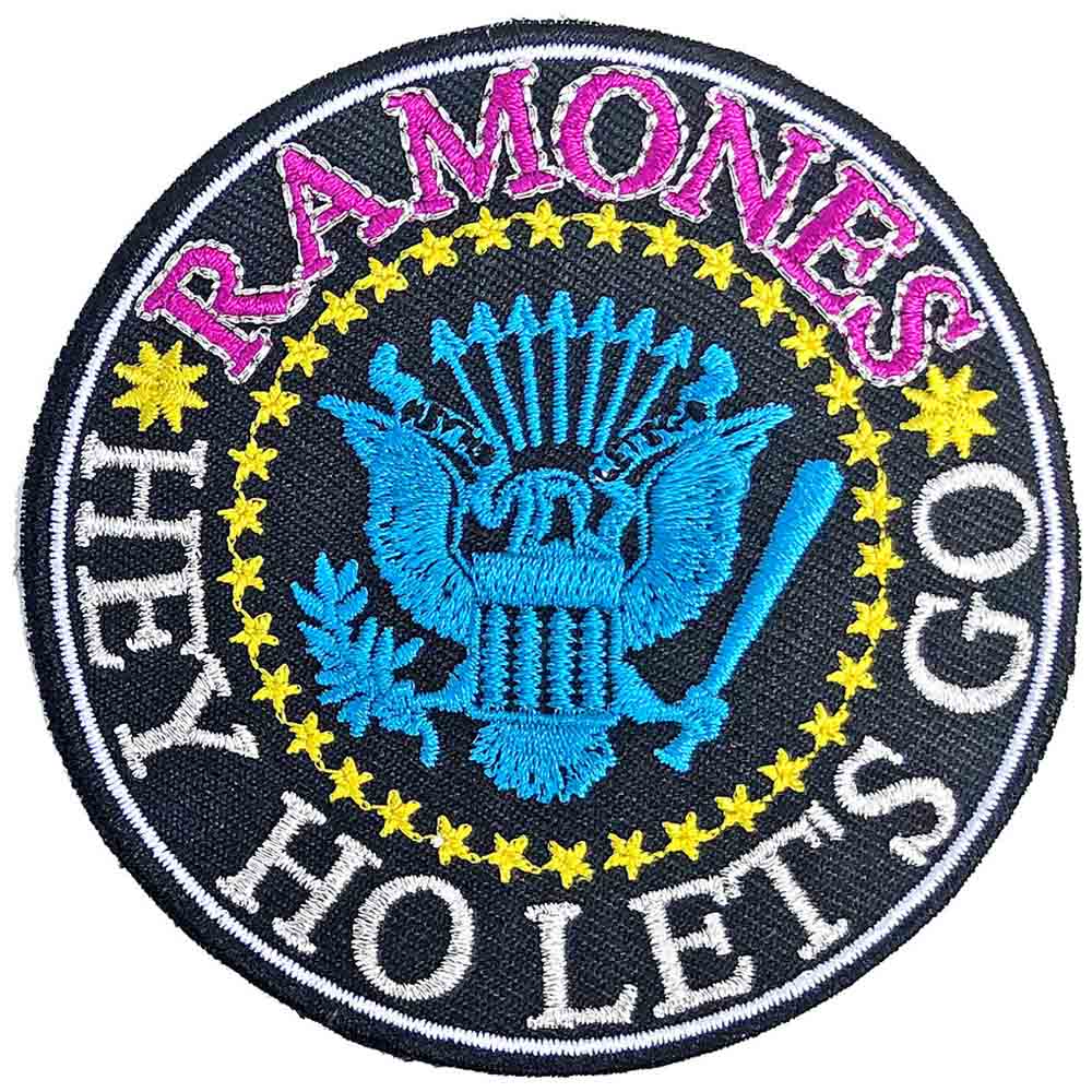 RAMONES ラモーンズ - Hey Ho Let's Go V. 2 / ワッペン 【公式 / オフィシャル】