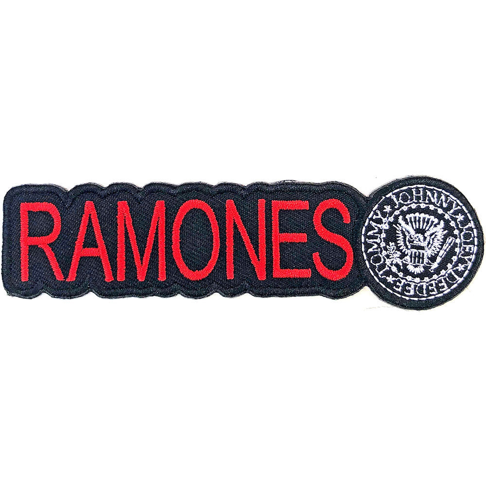 RAMONES ラモーンズ - Logo & Seal / ワッペン 【公式 / オフィシャル】