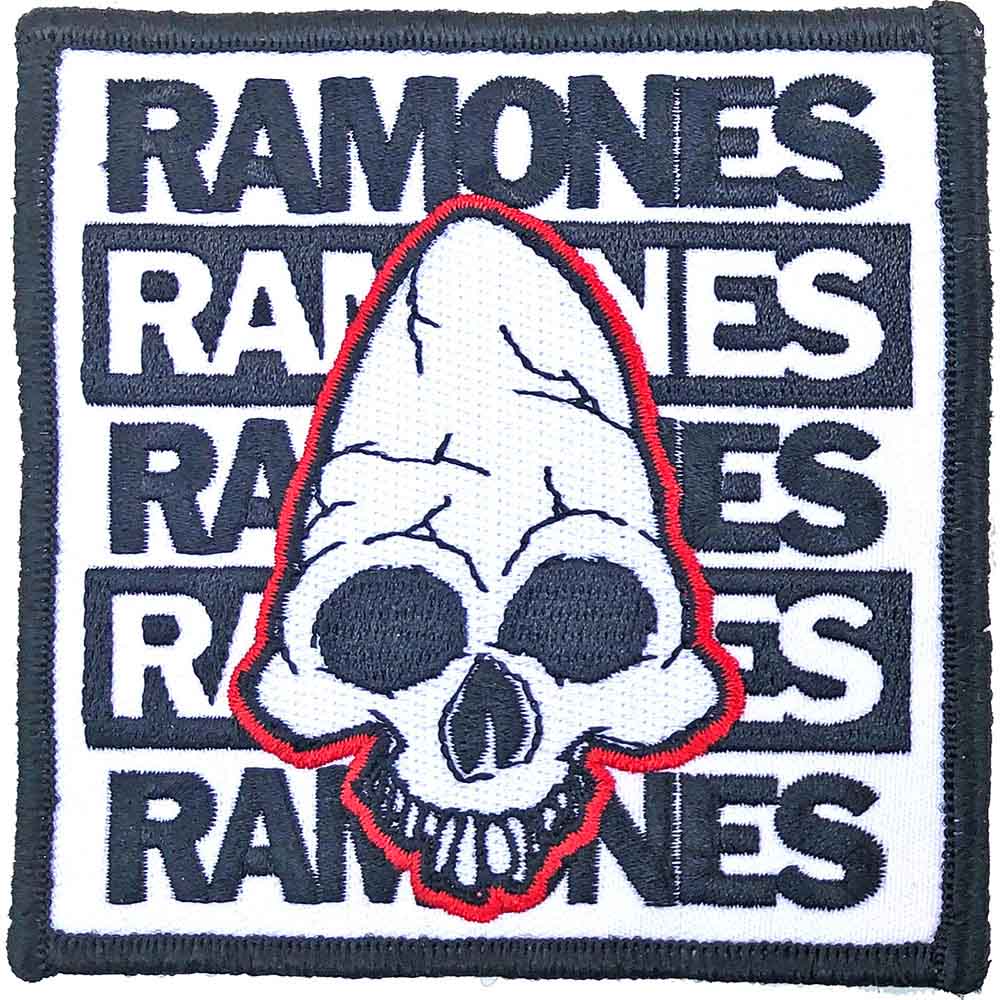 RAMONES ラモーンズ - Pinhead / ワッペン 【公式 / オフィシャル】