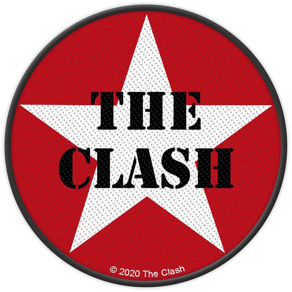 THE CLASH クラッシュ - Military Logo / ワッペン 【公式 / オフィシャル】