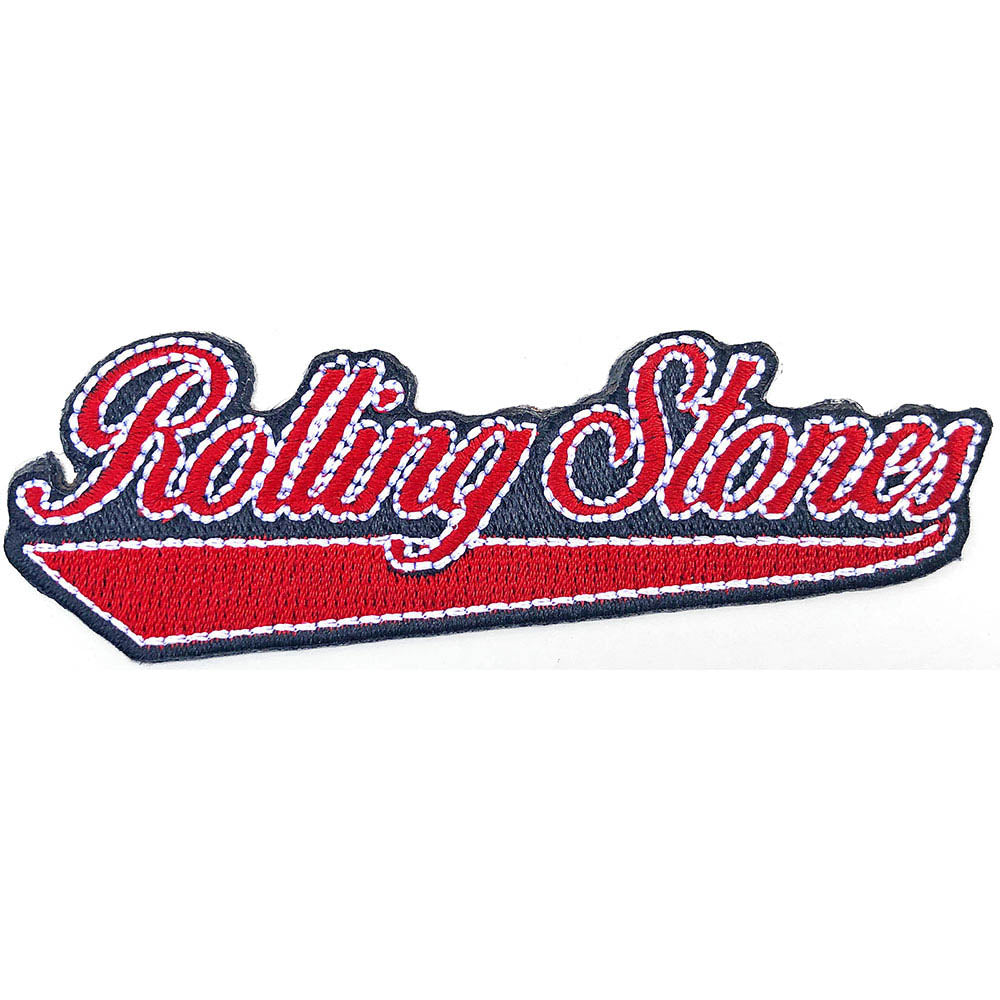 ROLLING STONES ローリングストーンズ - Baseball Script / ワッペン 【公式 / オフィシャル】