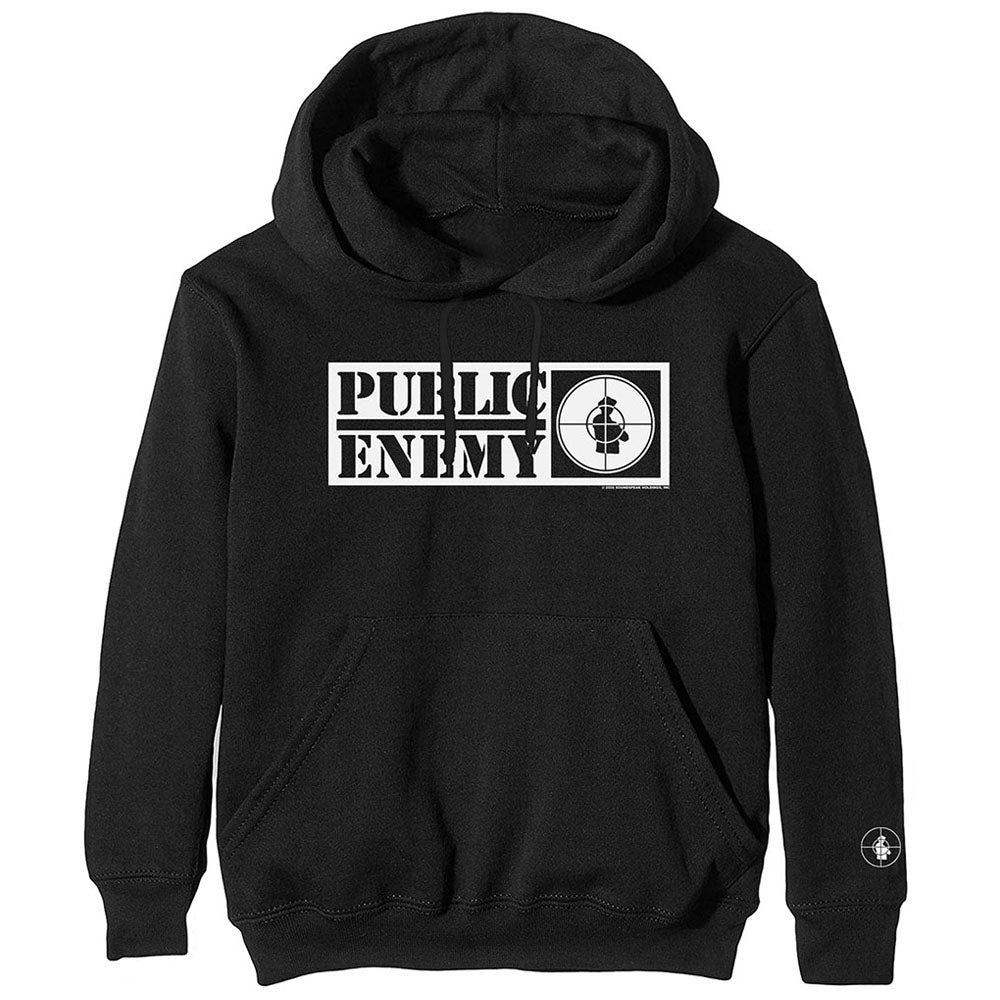 PUBLIC ENEMY - Crosshairs Logo / アームプリントあり