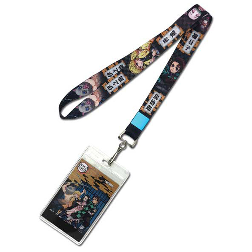 DEMON SLAYER - MAIN GROUP LANYARD
