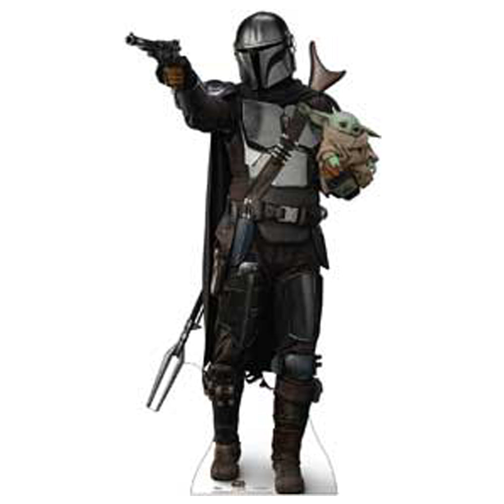 THE MANDALORIAN - (マンダロリアン・アンド・グローグー 5月22日 公開 ) - THE MANDALORIAN WITH CHILD CARDBOARD