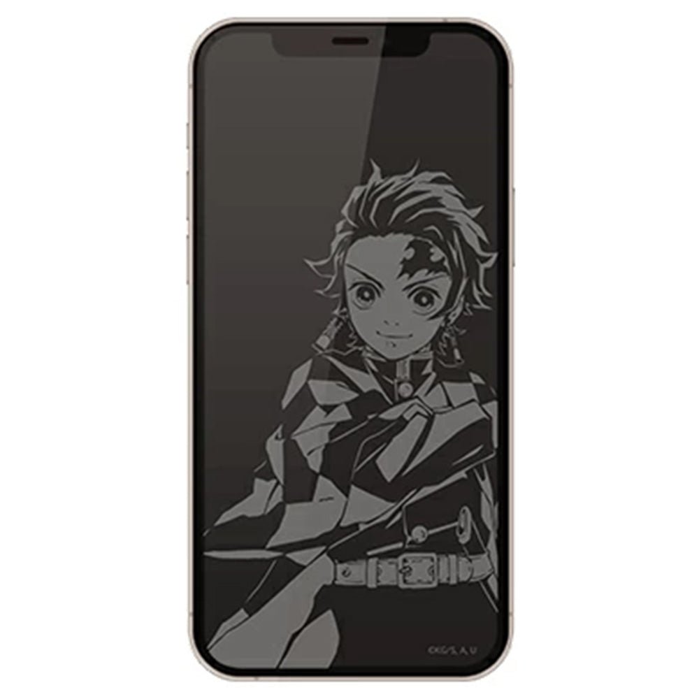 【廃番ラスト販売/特別価格】DEMON SLAYER 鬼滅の刃 - 竈門炭治郎 / iPhone12/12 Pro対応 ガラススクリーンプロテクター / スマホ・アクセサリー - PGS