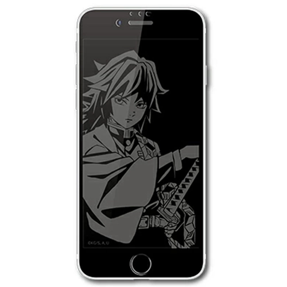 DEMON SLAYER - 冨岡義勇 / iPhoneSE(第2世代)対応 ガラススクリーンプロテクター