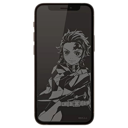 DEMON SLAYER - 竈門炭治郎 / iPhone12 mini対応 ガラススクリーンプロテクター