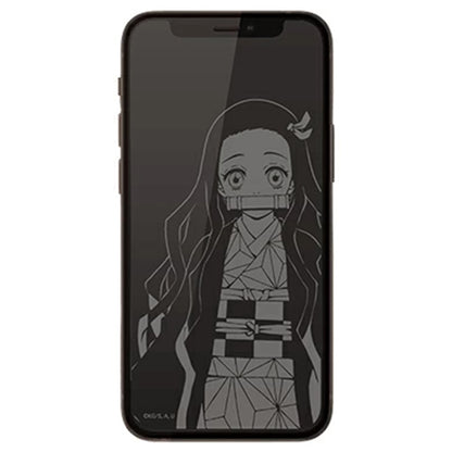 DEMON SLAYER - 竈門禰豆子 / iPhone12 mini対応 ガラススクリーンプロテクター