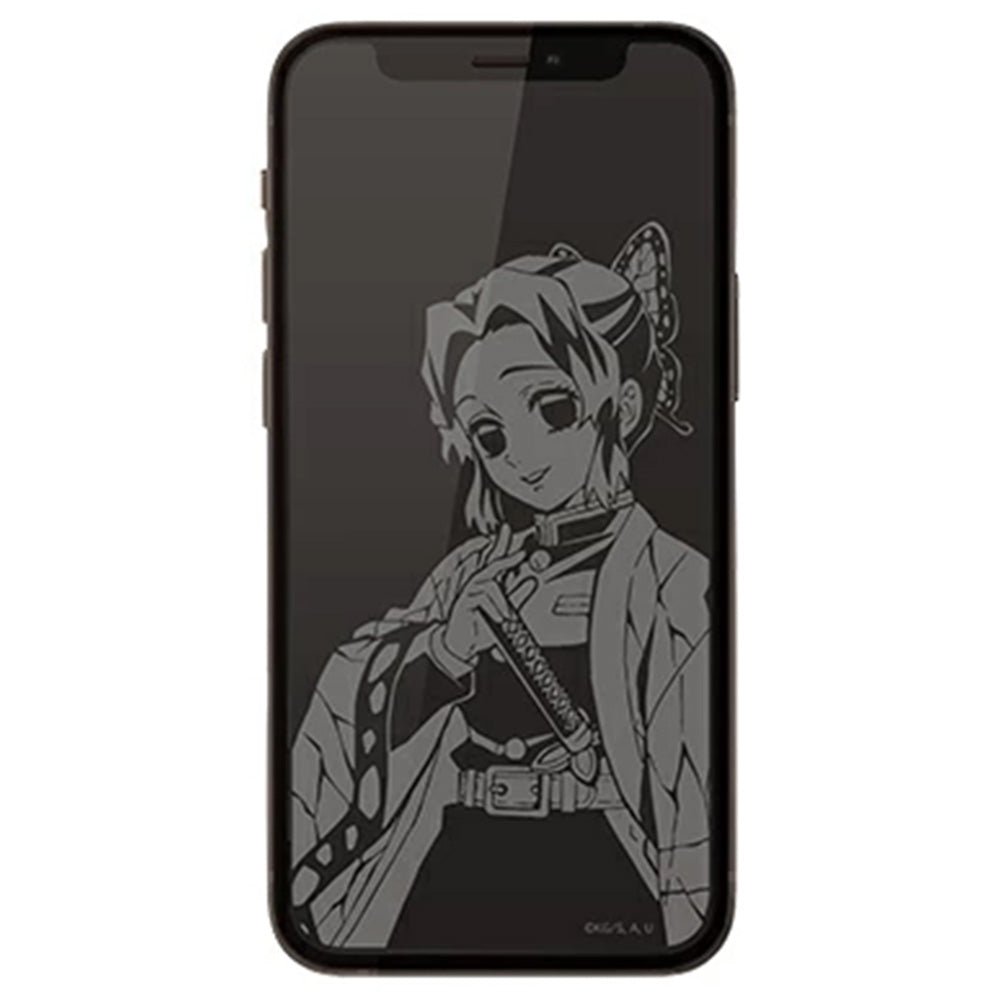 【廃番ラスト販売/特別価格】DEMON SLAYER 鬼滅の刃 - 胡蝶しのぶ / iPhone12 mini対応 ガラススクリーンプロテクター / スマホ・アクセサリー - PGS