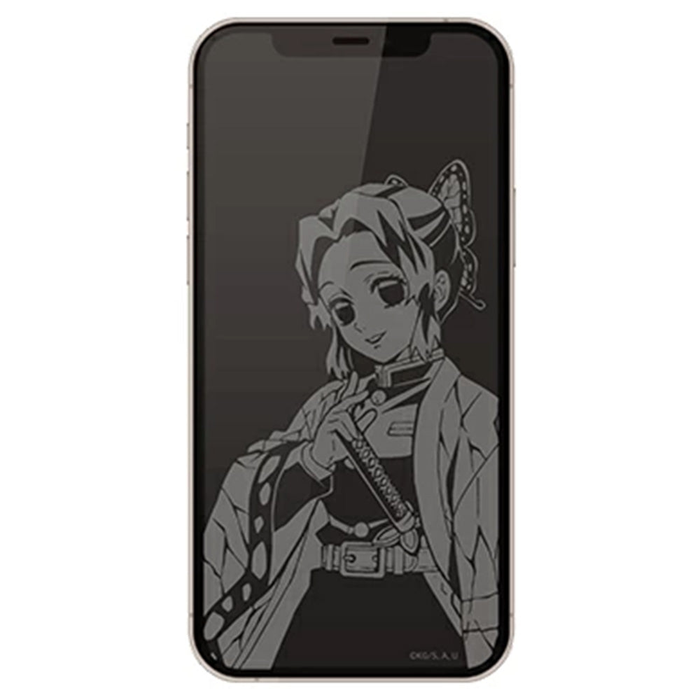 DEMON SLAYER - 胡蝶しのぶ / iPhone12/12 Pro対応 ガラススクリーンプロテクター